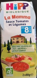 La Mamma Sauce Tomates et Légumes
