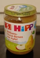 Birne in Apfel