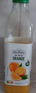 Pur jus orange avec pulpe