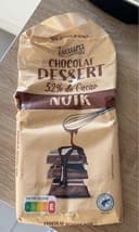 Chocolat dessert 52% de cacao noir
