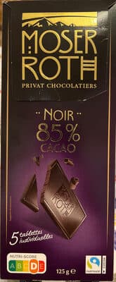 Chocolat noir 85%