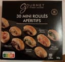 30 mini roulés aperitifs