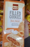 Filled cookies apple-apricot
