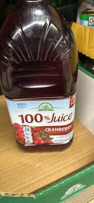 100% Juice Cranberry