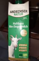 Lait de chèvre bio