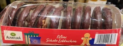 Mini pains d'épices au chocolat