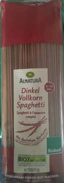 Dinkel Vollkorn Spaghetti
