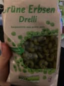 Grune erbsen drelli