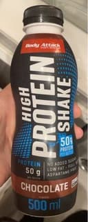 High protein shake