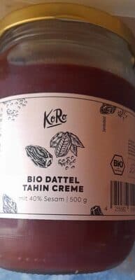 Bio dattel tahin creme