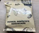 Dunkel geröstete koroschips