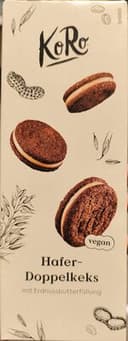 Biscuits avoine/cacao au beurre de cacahuètes
