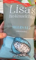Bio Kesselchips Meersalz