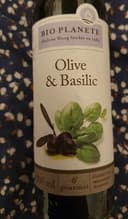 Huile olive basilic