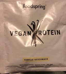Vegan protein vanille