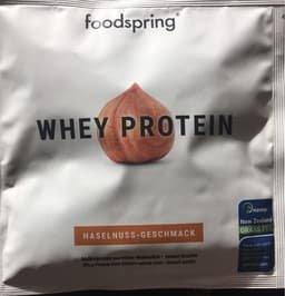 Echantillon wey protein noisette