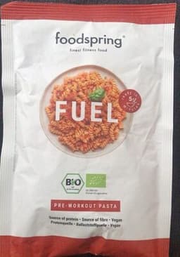 Fuel pre workout pasta