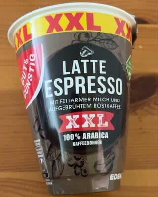Latte espresso