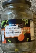 Junge Erbsen Extra Fein Mit Pariser Karotten