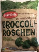 Broccoli-Röschen tiefgefroren