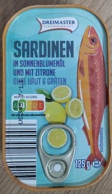Sardinen mit Zitrone