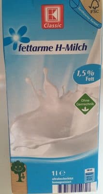 H-milch, Fettarm 1,5%