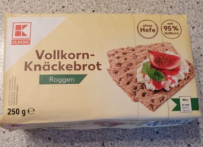 Vollkorn-Knäckebrot Roggen