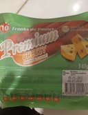 10 Franks de poulet Premium cheesy