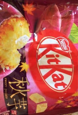 Kitkat a la patate douce