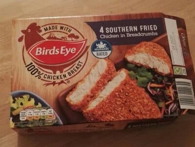 4 Southern Fried Chicken in Breadcrumbs
