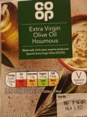 Extra Virgin olive oil houmous