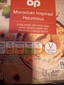 Moroccan inspired houmous