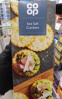 Sea salt crackers
