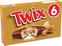 Barre glacée au chocolat, caramel et biscuit