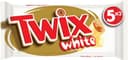 White barres chocolat blanc au biscuit recouvert de caramel