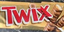 Barres chocolatées au biscuit recouvert de caramel