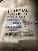 12 British Pork Sausages