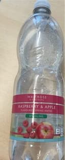 Rasberry & apple flavoured spring water