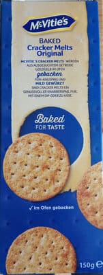 Baked craker melts