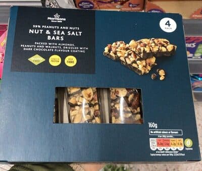 Nuts & sea salt bars