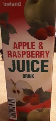 Iceland 1LTR Apple & Raspberry Juice Drink