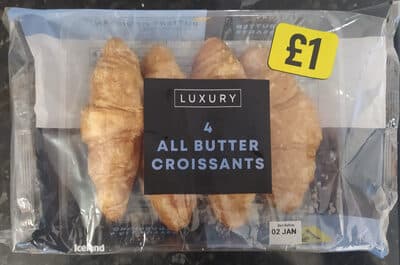 4 All Butter Croissants