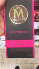 Magnum 90G Raspberry Vadelmasuklaalevy