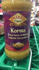 Korma Sauce Curry Indienne