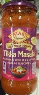 Tikka Masala à la tomate, au citron et à la coriandre