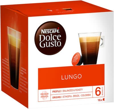 Capsules Dolce Gusto lungo 16 Capsules