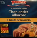 160G Thon Huile Tournesol 1 / 5 Princes Foods