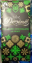 70% Dark chocolate with mint