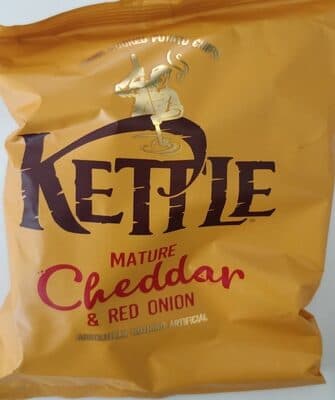 Kettle Chips - Mature Cheddar & Red Onion