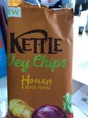 Chips vegetales con miel y pimienta negra bolsa 100 g